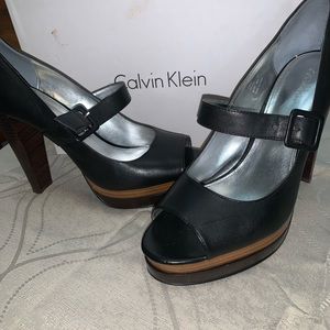 Calvin Klein sz 9.5 Kaycie Full Grain